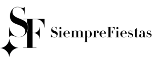 Logo SF con texto SiempreFiestas a la derecha sin fondo